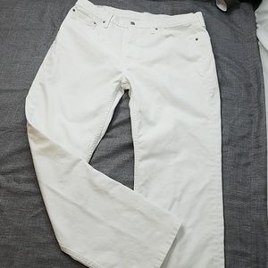 Levi's Men's White 514 Jeans